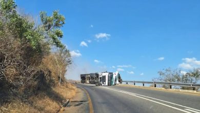 Strydom Tunnel Pass Closed After Truck Accident Spills Diesel