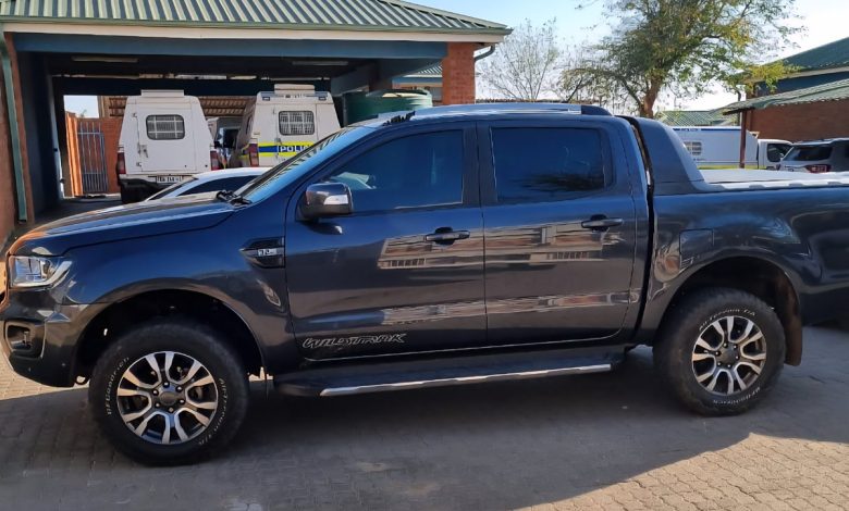 Stolen Ford Ranger Recovered En Route to Zimbabwe