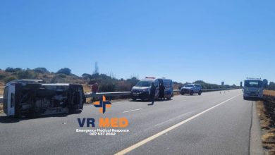 Minor Injuries Reported in N1 Crash Near Bloemfontein