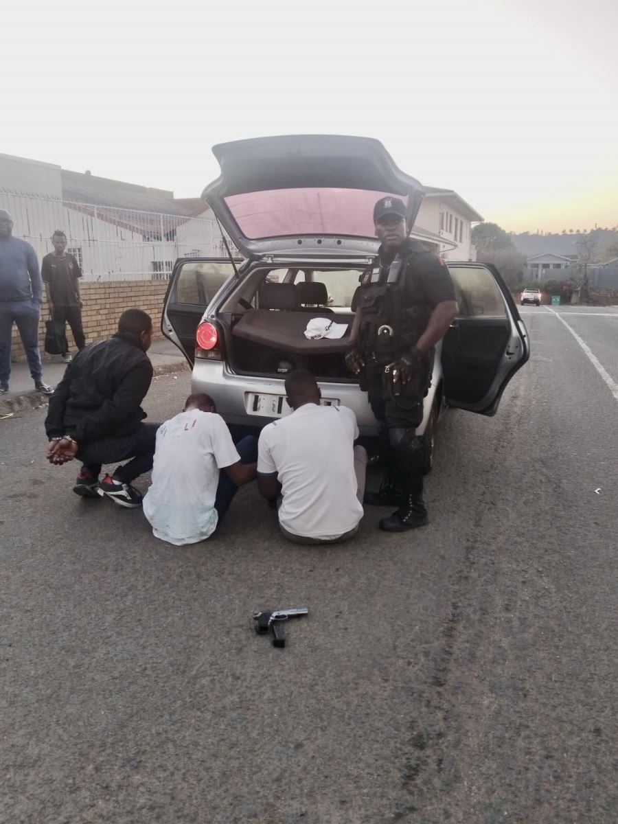 Three Robbery Suspects Apprehended, Blank Firearm Recovered in Tongaat