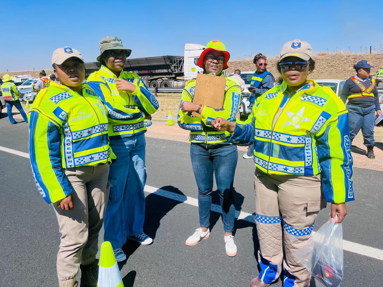 Multi-Agency Roadblock Targets N4 Toll Road Near Balmoral
