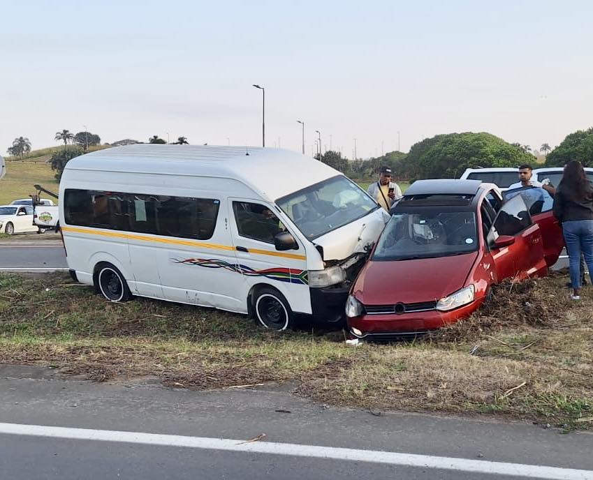 Seven Injured in Tongaat Side-Impact Crash
