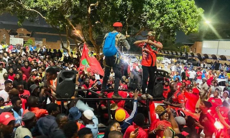 Winning the Univen student election with EFFYC