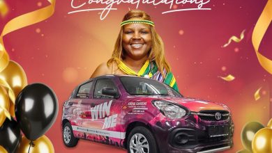 Kharendiwe Murendeni Mudau Celebrates New Car
