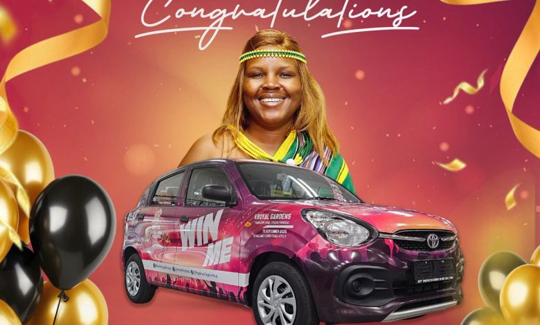 Kharendiwe Murendeni Mudau Celebrates New Car