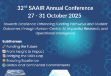 Attend 32nd saair annual conference from 27 to 31 october 2025