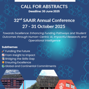 Attend 32nd saair annual conference from 27 to 31 october 2025