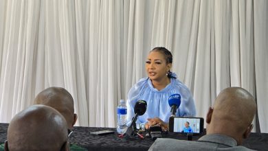 Cecilia Molokwane speaks in Polokwane after World Netball suspends her, jeopardising third term hopes after two terms since 2017