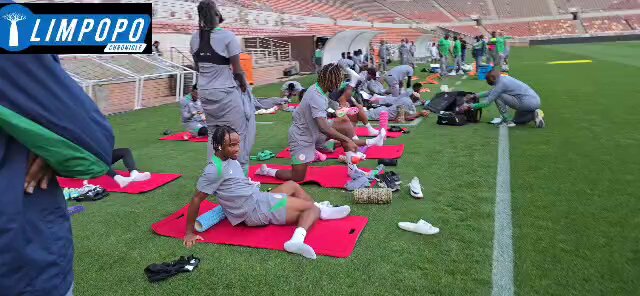 Keeping relaxed with Amapiano music helps Nigeria prepare for the World Cup qualifier