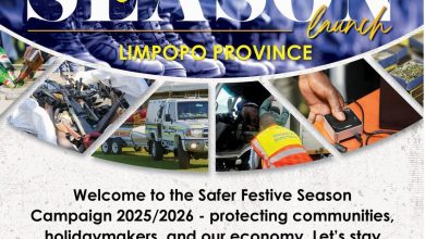 Lieutenant General Thembi Hadebe launches many police for Limpopo festive season on Thursday, 16th October 2025