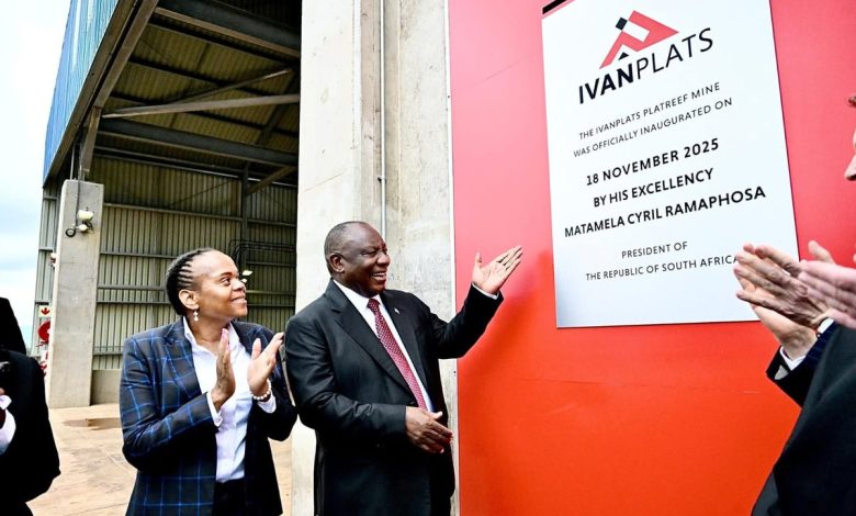 Cyril Ramaphosa opens Platreef Mine in Masodi, Limpopo for 2,500 new jobs