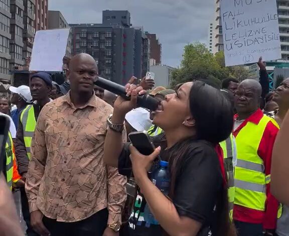 Jacinta speaks out on Durban drugs at a march on November 10 2025