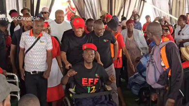 Julius Malema and EFF give one house to Ntate Sello Mamabolo in Seshego Zone 1, Limpopo on Sunday