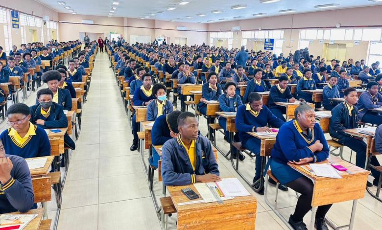 Mavhungu Lerule-Ramakhanya visits Thengwe High on Tuesday as 127,000 Limpopo students finish exams