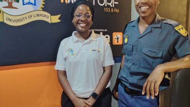 SAPS Sergeant Monatse Mamabolo and Mapitso Makgatho chat for one hour on Radio Turf FM on November 3rd