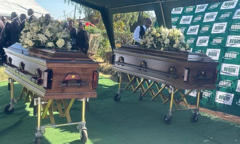Two cousins Tshiamo Moramaga 22 and Baleseng Moramaga 21 found shot dead in Mamelodi last Sunday, funeral taking place in Luckau village