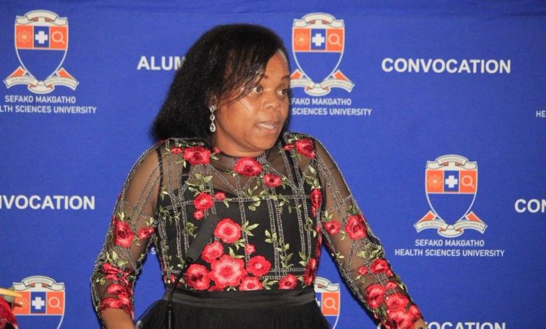 Dr Phophi Ramathuba supports SMU in raising funds for students