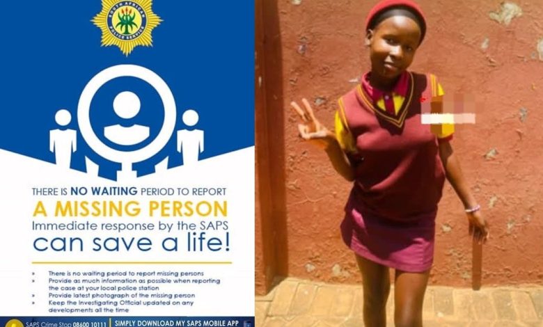 Urgent missing-person plea as 13-year-old Sabatha Lebea vanishes on way to school in Bolobedu