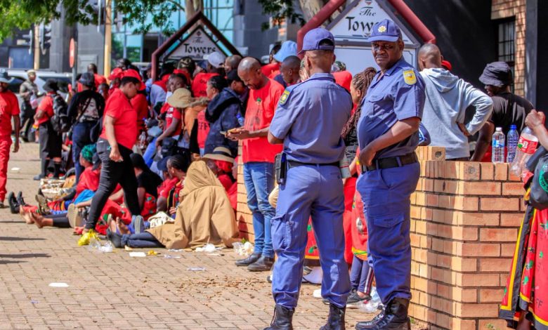 Polokwane: Police praise peaceful EFF protest near High Court