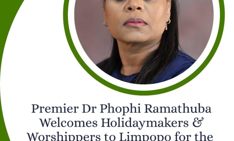 Premier Ramathuba urges safe travel and ongoing community engagement in Limpopo