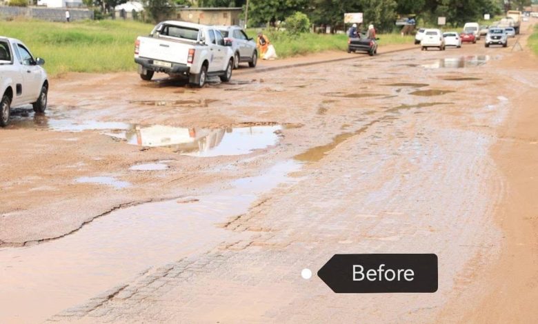 Limpopo premier Dr Phophi Ramathuba announces start of road rehabilitation in Bindzulani Nkowankowa