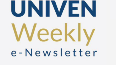 how to download UNIVEN weekly e-newsletter issue 70