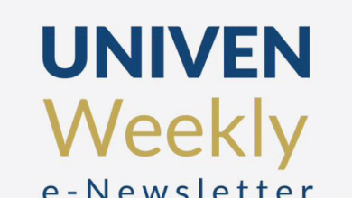 how to download the UNIVEN weekly e-newsletter issue 68
