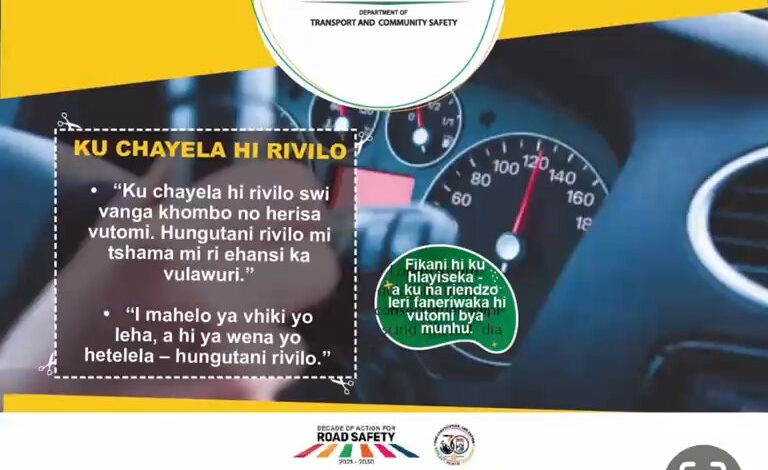Limpopo premier urges safer driving as long weekend ends
