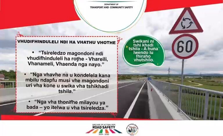 Limpopo premier urges motorists to obey traffic rules as long weekend ends