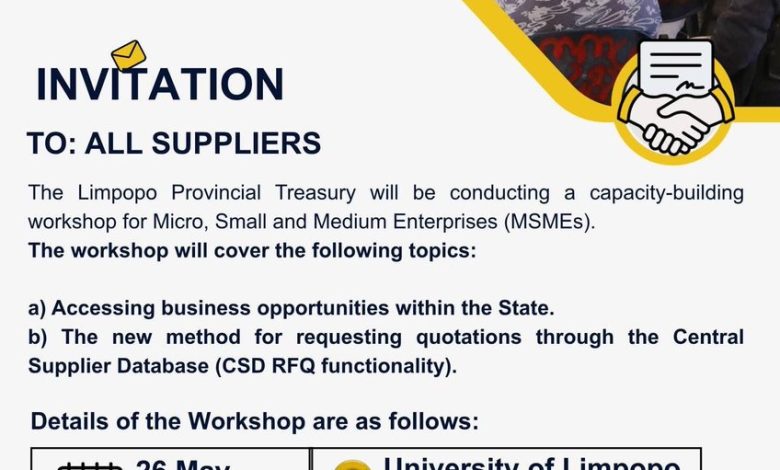 Premier urges capacity-building programme for Limpopo MSMEs to boost compliance and access to government contracts