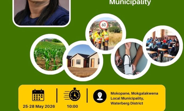 Premier Ramathuba and MECs oversee Mogalakwena service delivery focus on roads, water, health, and education