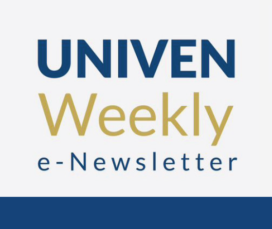 how to successfully download the UNIVEN weekly e-newsletter issue 71